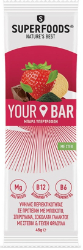 Superfoods Your Bar Supercharged Bar Strawberry Flavor 45gr
