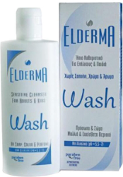 Elderma Sensitive Cleanser Wash for Adults & Kids 200ml