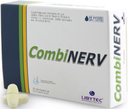Libytec CombiNerv Συμπλήρωμα Διατροφής με Α Λιποϊκό Οξύ Υποστήριξης Νευρικής Λειτουργίας 20tbas 50