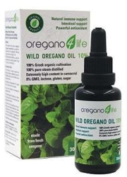 Oregano4life Wild Oregano Oil 10% Έλαιο Αιθέριο Άγριας Ρίγανης 30ml 90