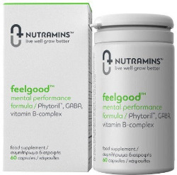 Nutramins Feelgood Mental Performance Formula 60caps