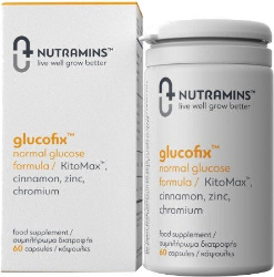 Nutramins Glucofix Normal Glucose Formula 60caps