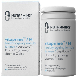 Nutramins Vitaprime Μ Healthy Ageing Formula for Men 60caps 