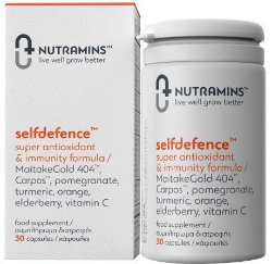 Nutramins Selfdefence Super Antioxidant & Immunity 30caps