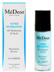 Medeor Super Hydration 3d Hyaluronic & Snail Face Serum 30ml
