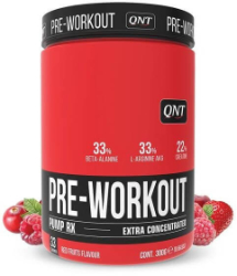QNT Pre-Workout Pump RX Extra Concentrated Red Fruits 300gr