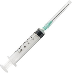 Nipro Syringe Σύριγγες με Βελόνα 5ml 22Gx1 1/2 100τμχ 99