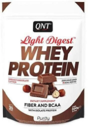 QNT Light Digest Whey Protein Hazelnut Chocolate 500gr