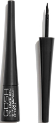 Gosh Eye Liner Pen Liquid Black Υγρό Eye Liner Μαύρο με Πινελάκι 2.5ml 5