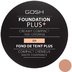 Gosh Foundation Plus+ Creamy Compact 004 Natural Make up Πλήρους Κάλυψης 9gr 21