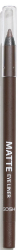 Gosh Matte Eye Liner 014 Matt Chocolate Brown Μολύβι Ματιών Καφέ της Σοκολάτας 1.2gr 3