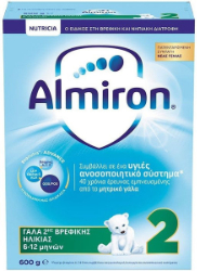 Nutricia Almiron 2 Milk 6-12m+ 600gr