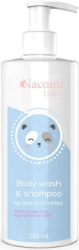 Nacomi Baby Body Wash & Shampoo for Kids & Babies Βρεφικό Αφρόλουτρο Σαμπουάν 250ml 280