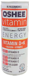 Oshee Vitamin Energy Sparkling Drink with D+K  C WAPN 250ml