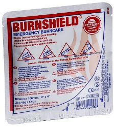 Burnshield Emergency Burncare 100mmx100mm 40gr