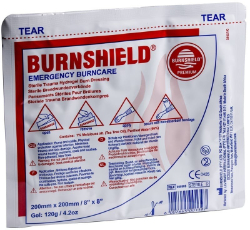Burnshield Emergency Burncare 20cmx20cm 120gr