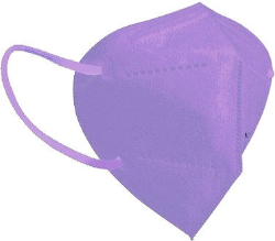 Disposable Face Protection Mask KN95 FFP2 Lilla 1τμχ