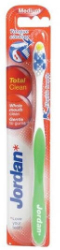 Jordan Total Clean Medium Toothbrush Μεσαία Οδοντόβουρτσα 1τμχ 29