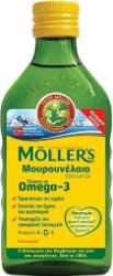 Moller's Cod Liver Oil Natural Μουρουνέλαιο Φυσική Γεύση 250ml 495