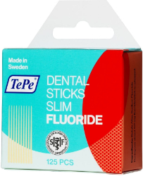 Tepe Dental Sticks Fluoride 125τμχ
