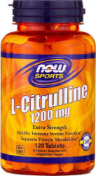 Now Foods L-Citrulline 1200mg Extra Strength 120tabs
