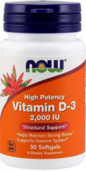 Now Foods Vitamin D3 2000iu 30softgels