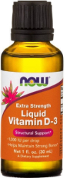 Now Foods Extra Strength Liquid Vitamin D3 30ml