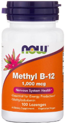 Now Foods Methyl B-12 1000mcg 100lozenges