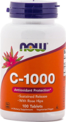 Now Foods Vitamin C 1000 Sustained Release 100tabs
