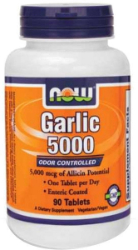 Now Foods Garlic 5000mcg 90tabs
