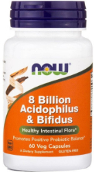 Now Foods 8 Billion Acidophilus & Bifidus 60vcaps