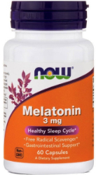Now Foods Melatonin 3mg 60caps