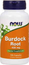 Now Foods Burdock Root 430mg 100caps