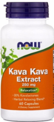 Now Kava Kava Extract 250mg Συμπλήρωμα 60caps