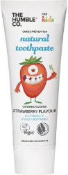 The Humble Co. Natural Toothpaste Kids Strawberry Flavour Παιδική Οδοντόκρεμα με Γεύση Φράουλα 75ml 110