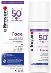 Ultrasun Professional Protection Face Anti Αgeing SPF50 50ml
