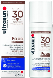 Ultrasun Face Tan Activator Tinted Anti-Αgeing SPF30 50ml