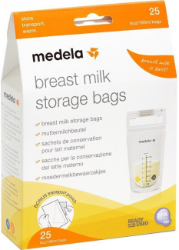 Medela Breast Milk Storage Bags 25x180ml