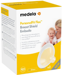 Medela PersonalFit Flex Breast Shield 24mm 2τμχ