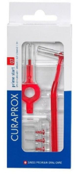 Curaprox CPS 07 Prime Start UHS 409 UHS 470 0.7-2.5mm Red Μεσοδόντια Βουρτσάκια Κόκκινα 5τμχ 25