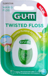 Gum 3500 Twisted Floss Green Tea & Mint 30m 