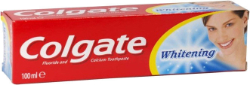 Colgate Whitening Fluoride and Calcium Toothpaste 100ml