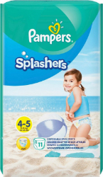 Pampers Splashers No 4-5 (9-15kg) 11τμχ