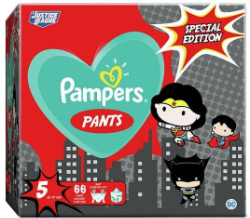 Pampers Pants Limited Edtion SuperHeroes Ν5 (12-17kg) 66τμχ