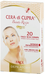 Cera Di Cupra Beauty Recipe Face Wax Strips 20τμχ