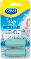 Dr.Scholl Velvet Smooth Wet+Dry Replacement RollerHeads 2τμχ