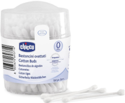Chicco Baby Moments Cotton Buds 0+ 160τμχ