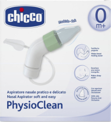 Chicco PhysioClean Kit Nasal Aspirator 0m+ 1τμχ