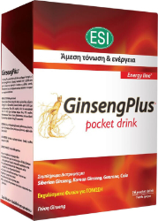 ESI Ginseng Plus Pocket Drink 16x10ml