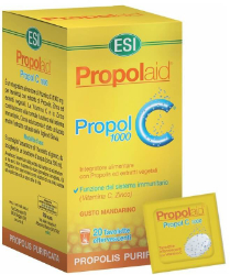 Esi Propolaid Propol C 1000mg Συμπλήρωμα Πρόπολης & Βιταμίνης C Για Την Φυσιολογική Λειτουργία Του Ανοσοποιητικού 20eff.tabs 125
